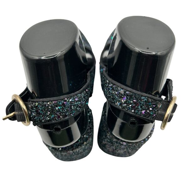 Shelly's London‎ Women's Chester Slingback Glitter Block Heel Pumps Size 6.5 - Picture 8 of 15